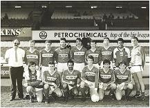 Synthonia playing as Middlesbrough reserves 1986